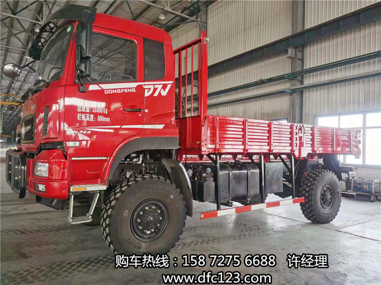 东风沙豹四驱越野沙漠卡车--东风新疆沙豹4x4驱动运输货车